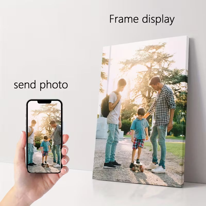 Framed Personalized Custom Canvas Prints