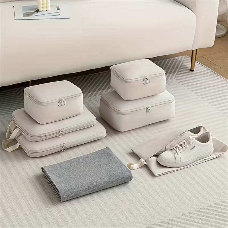 6pcs Personalized Travel Storage Bag Set