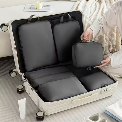 6pcs Personalized Travel Storage Bag Set