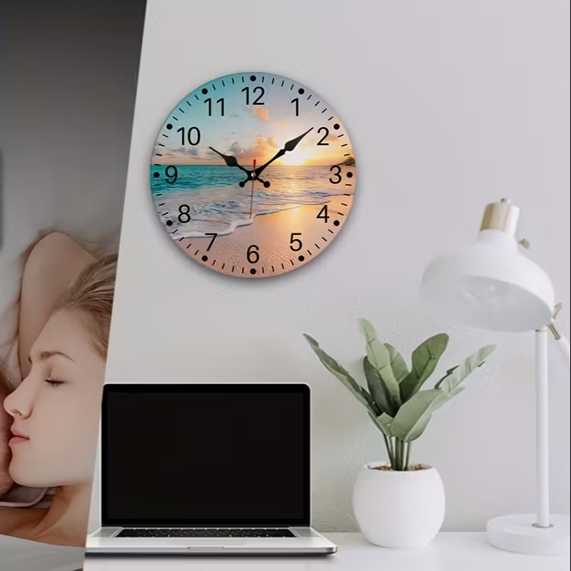 9.8'' Wooden Wall Clock