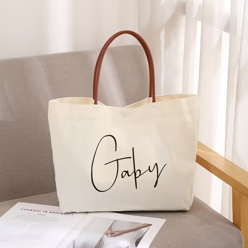 Beach & Wedding Handbag with Name
